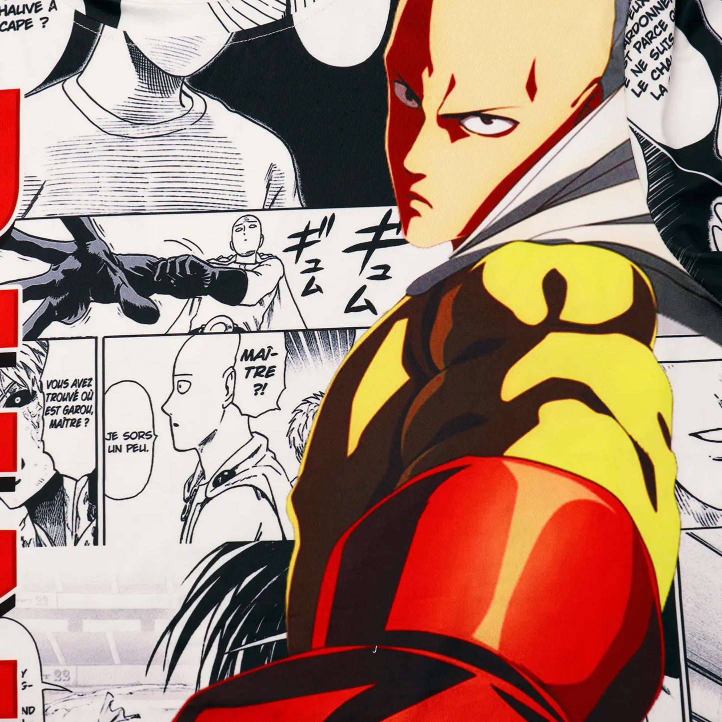 One Punch Man Graphic Short Sleeve T-Shirt